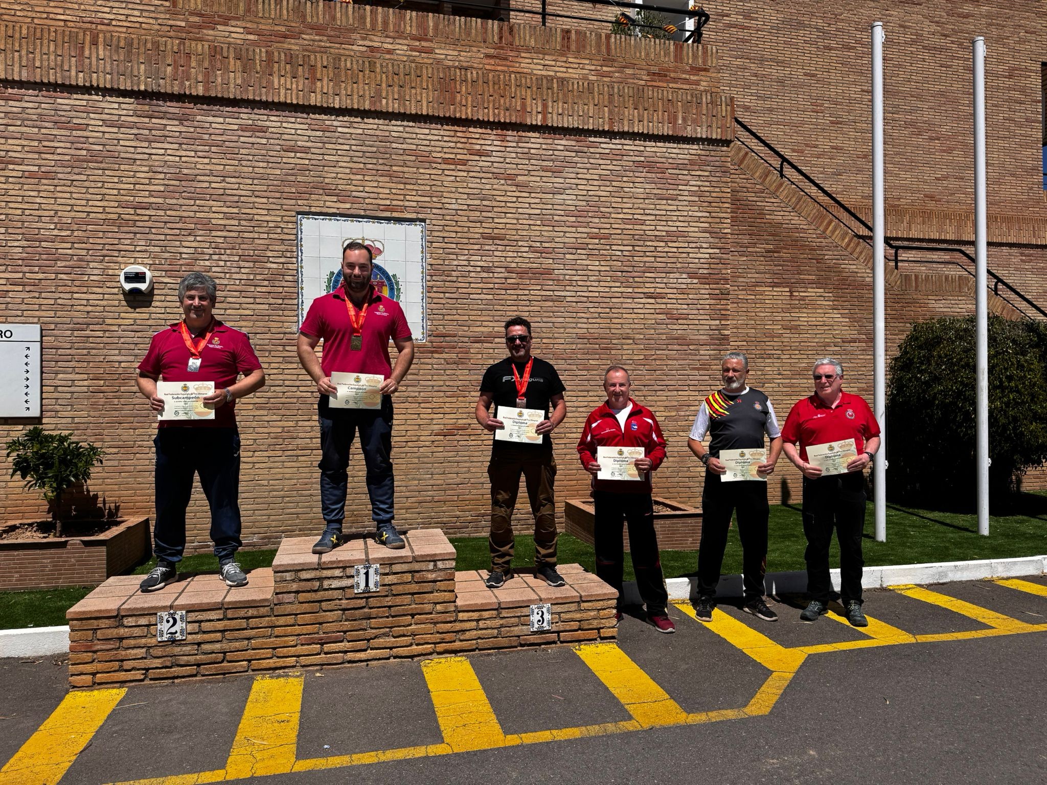 Tres metales para Navarra en el Campeonato de España de F Class Rimfire a 200 Metros