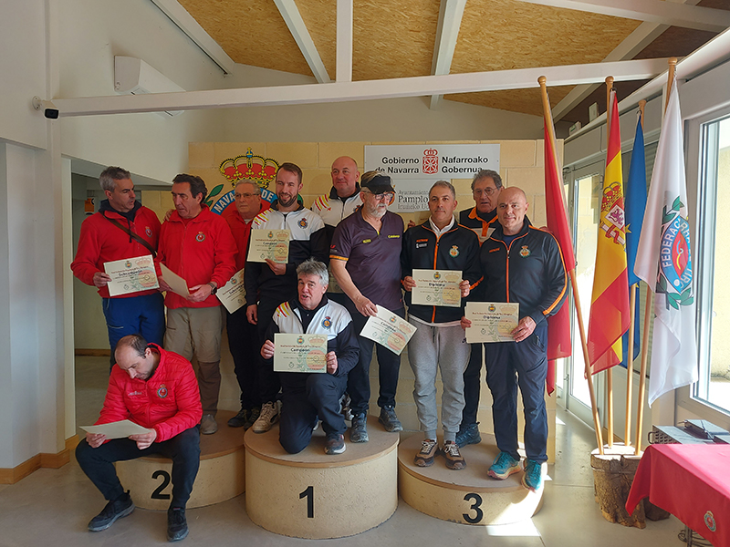 Tres podios para Navarra en el Campeonato de España F Class a 200 metros