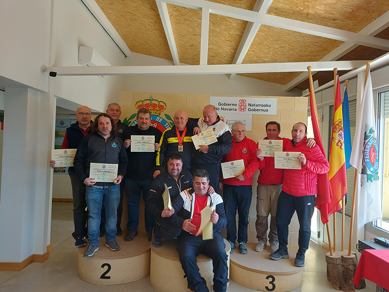 Tres podios para Navarra en el Campeonato de España F Class a 200 metros
