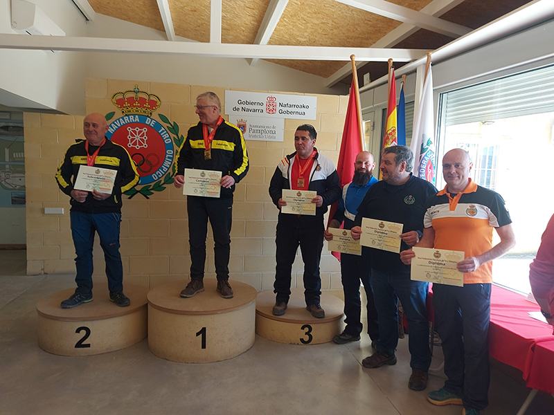Tres podios para Navarra en el Campeonato de España F Class a 200 metros