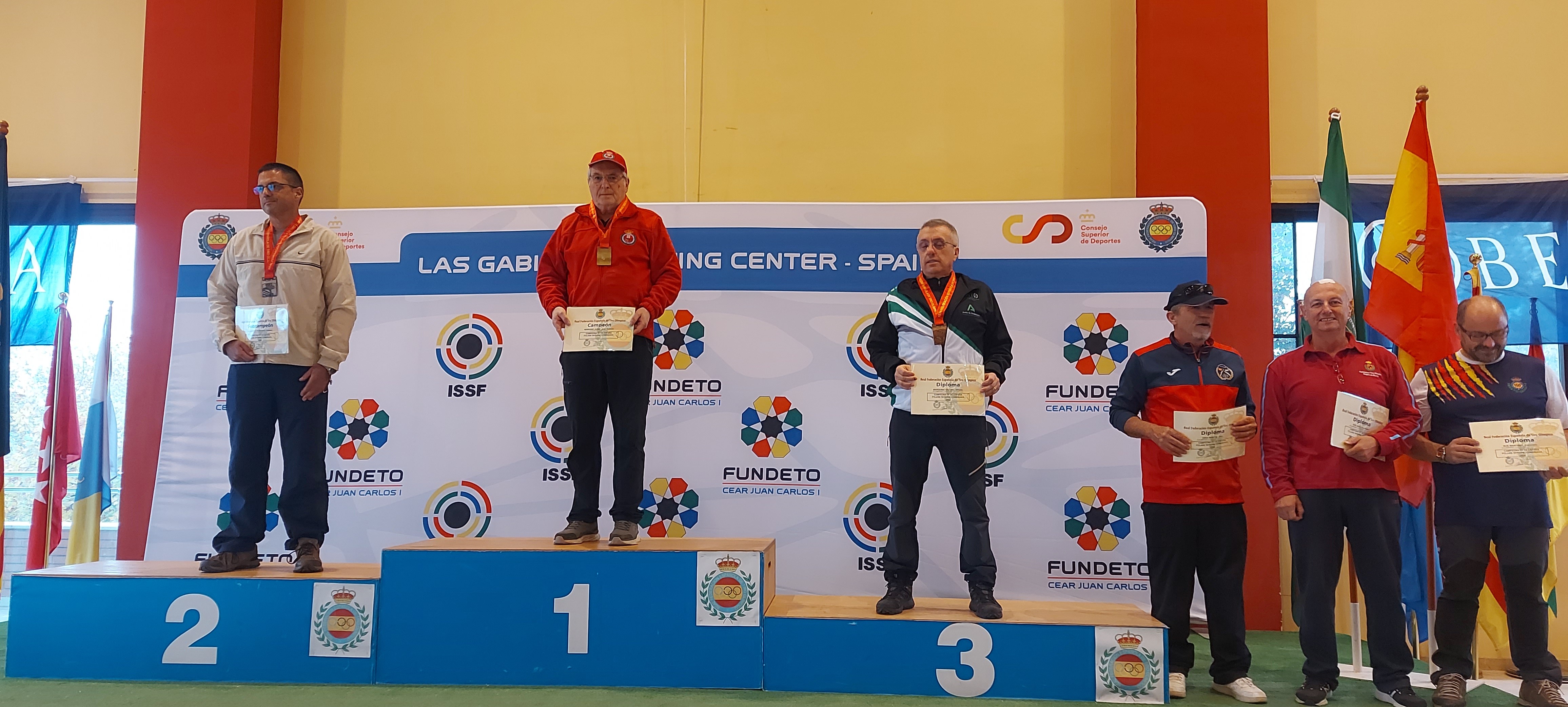 Cuatro medallas para Navarra en el Campeonato de España FClass y Combinada
