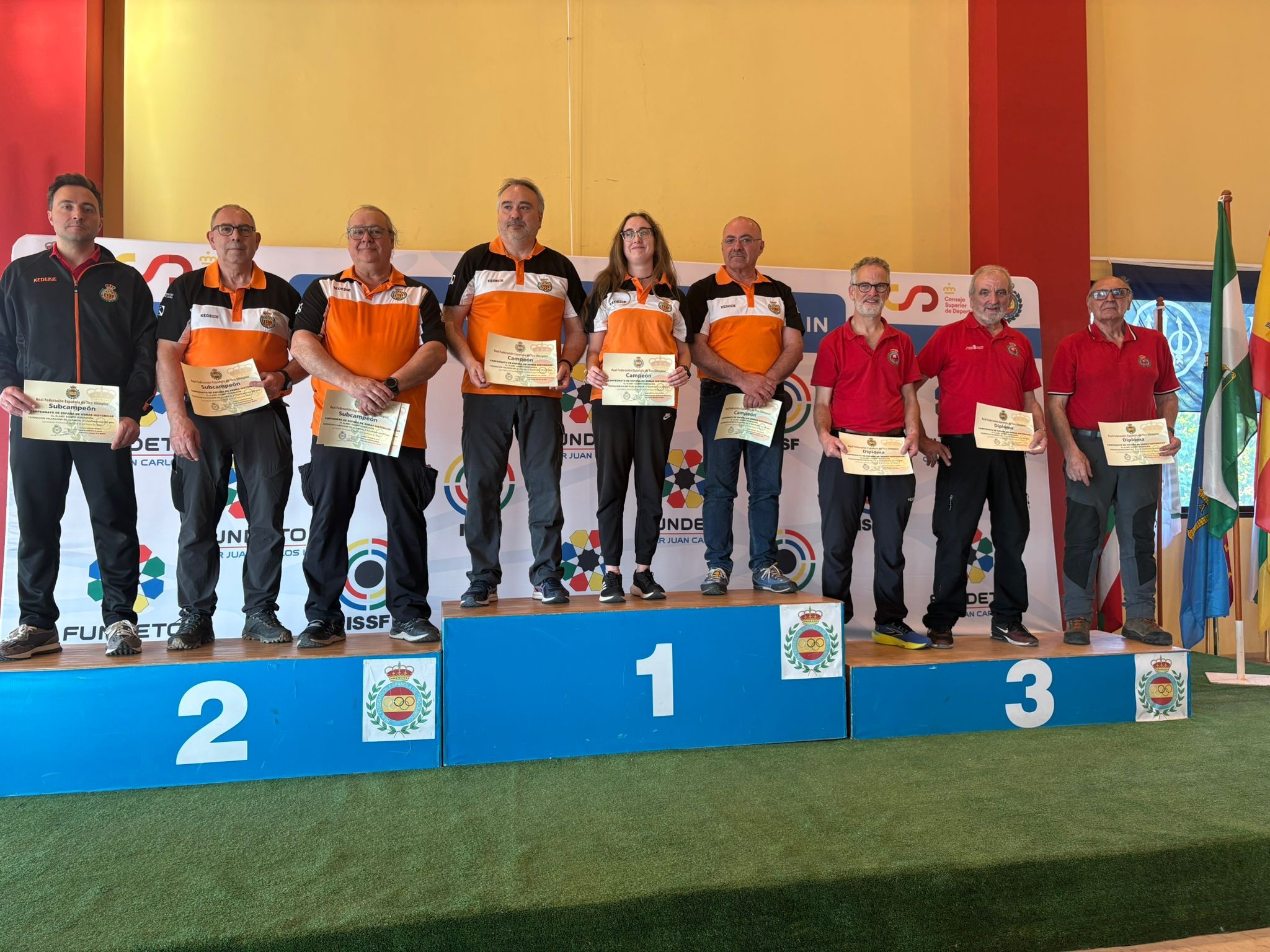Tres oros para Navarra en el Campeonato de España de Armas Históricas