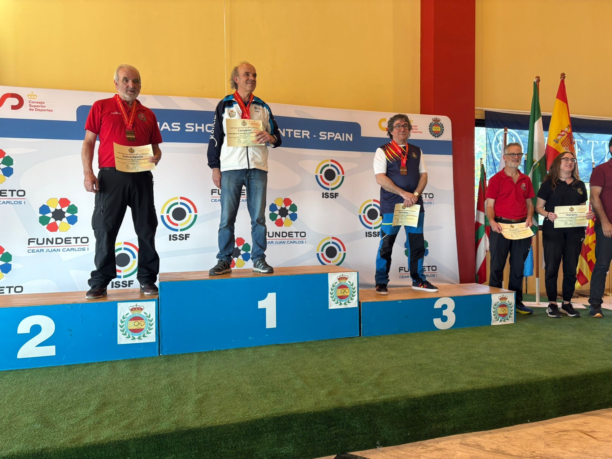 Tres oros para Navarra en el Campeonato de España de Armas Históricas