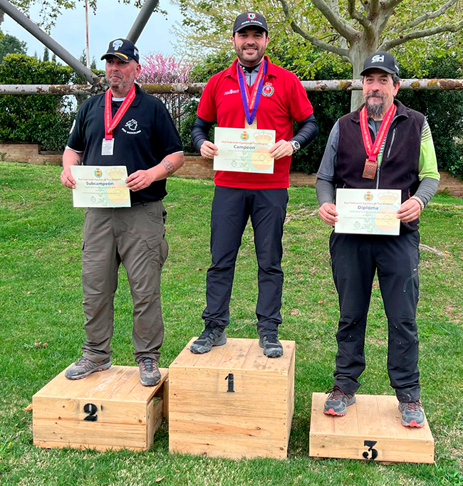 Seis medallas para Navarra en el Campeonato Espa&ntilde;a de Tiro Pr&aacute;ctico
