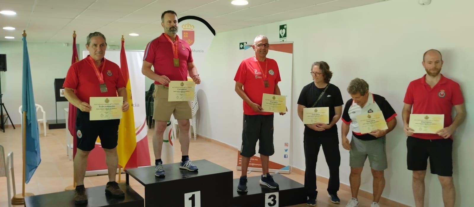 Dos medallas y un Diploma Olímpico para Navarra en el Gran Premio Región de Murcia