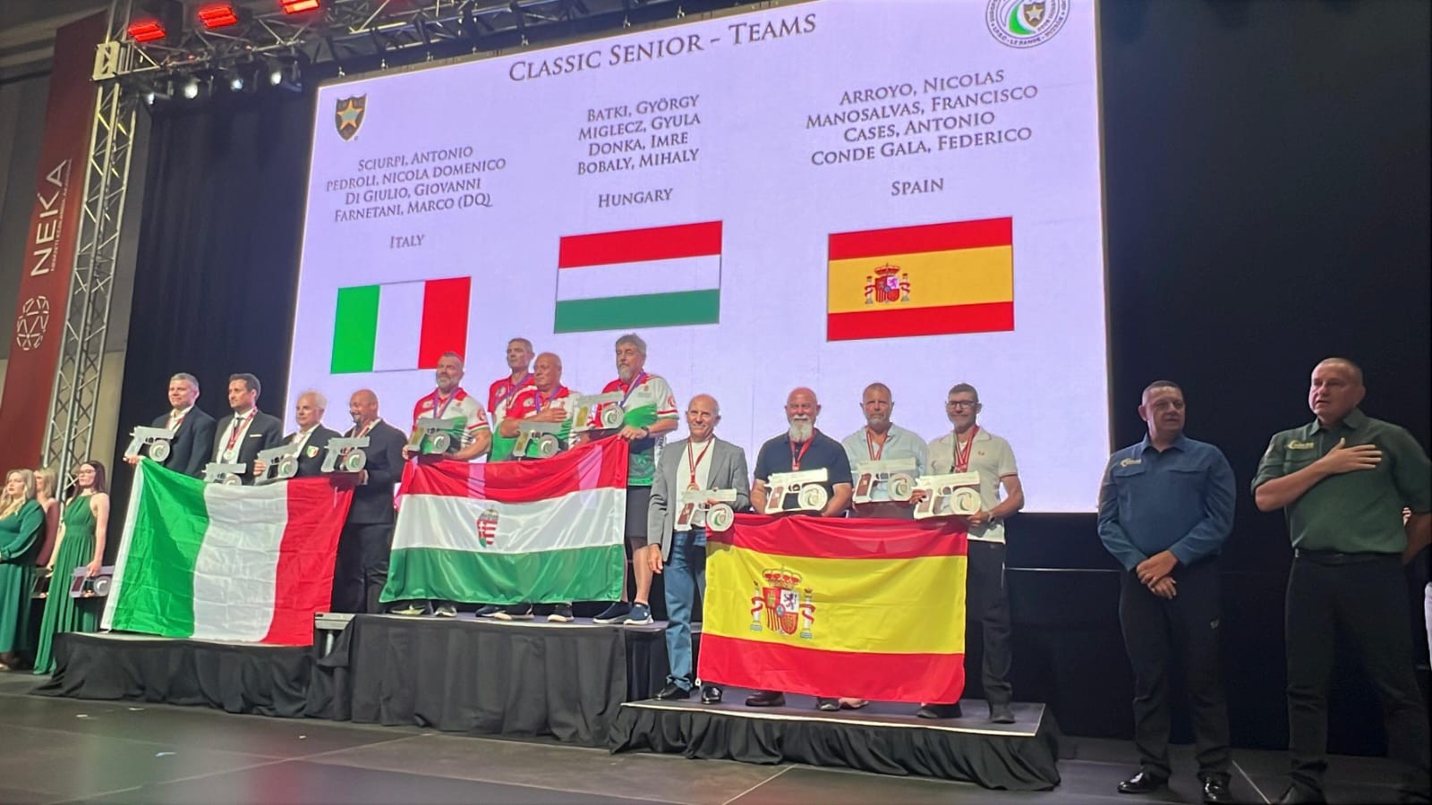Podio para Navarra en el Campeonato de Europa de Tiro Pr&aacute;ctico