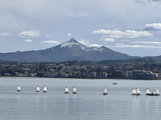 &Eacute;xito del primer fin de semana de entrenamiento del equipo navarro de Optimist en Hondarribia