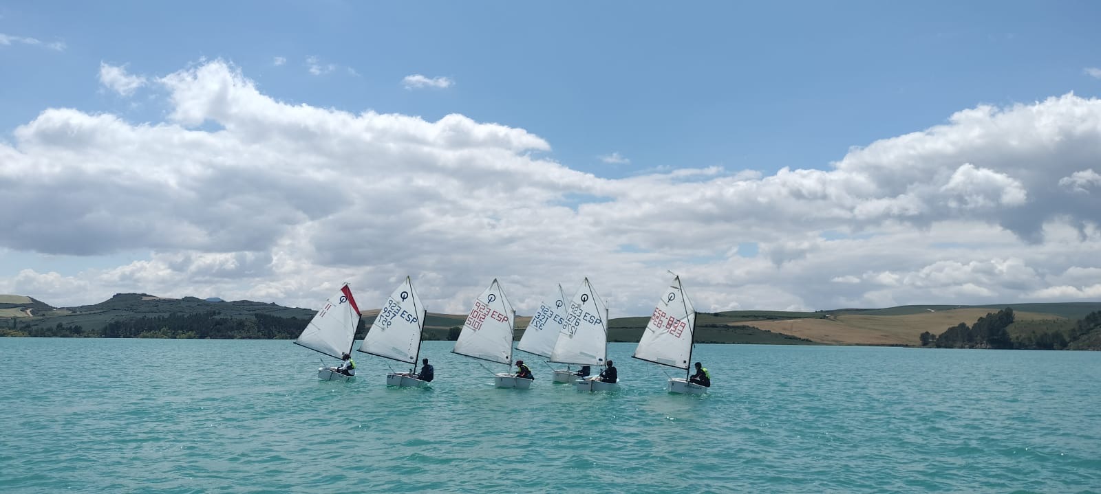 PRIMERA JORNADA CAMPEONATO NAVARRO CLASE OPTIMIST 2024
