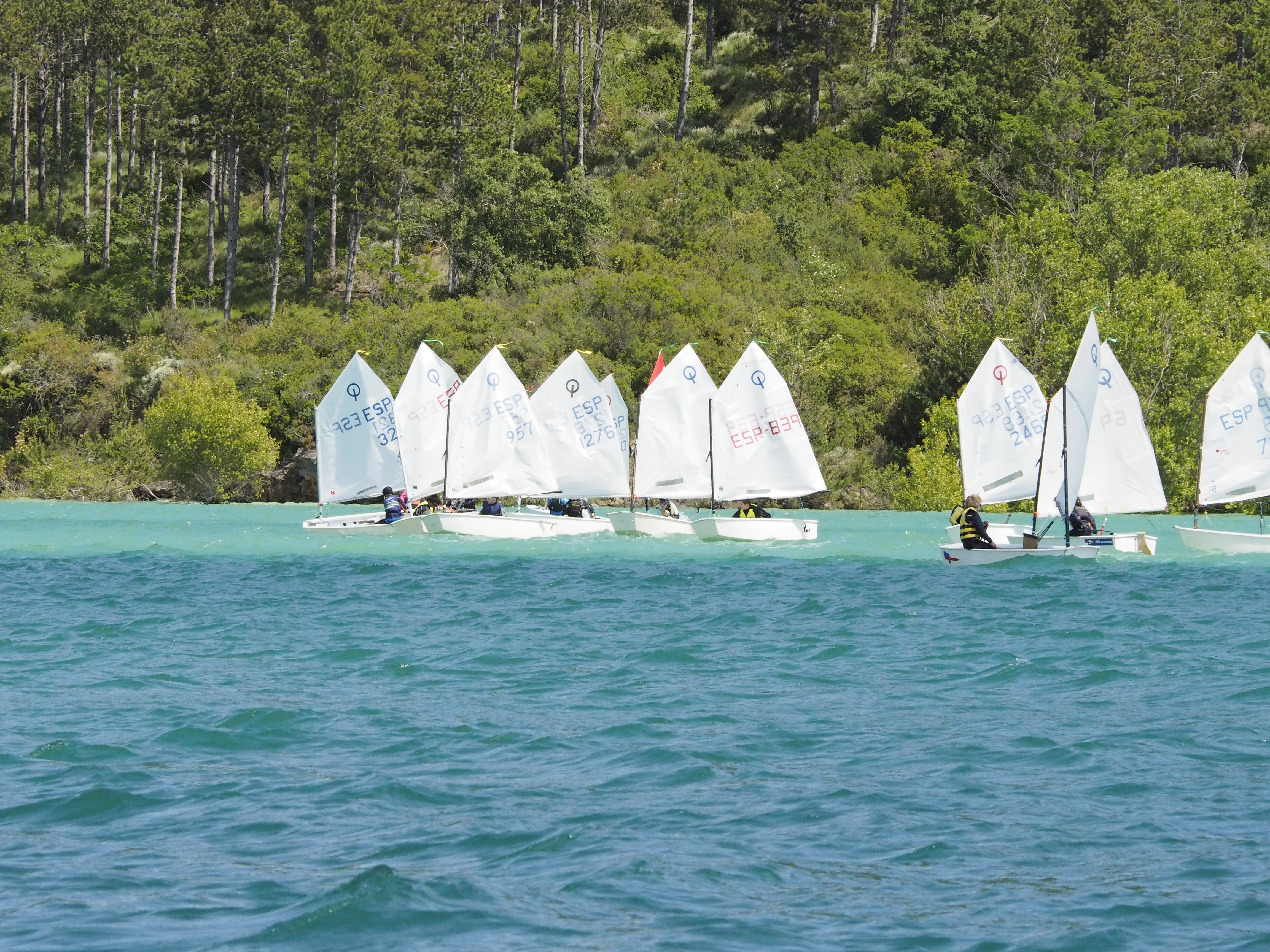 PRIMERA JORNADA CAMPEONATO NAVARRO CLASE OPTIMIST 2024