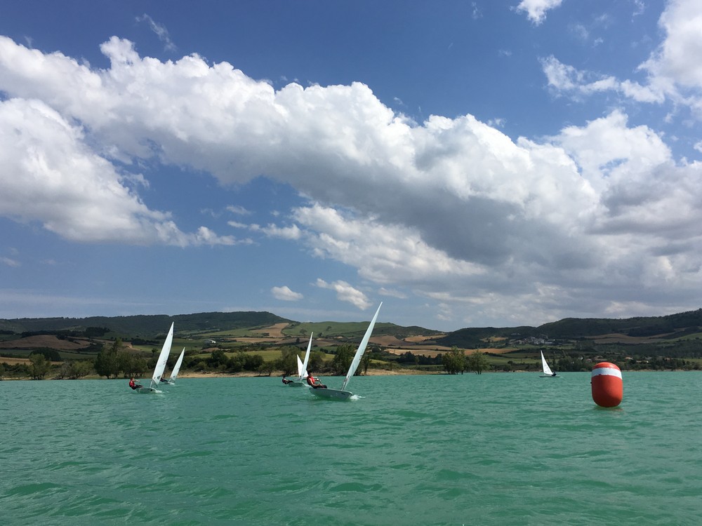 Segunda jornada de regatas del Campeonato Navarro de Vela